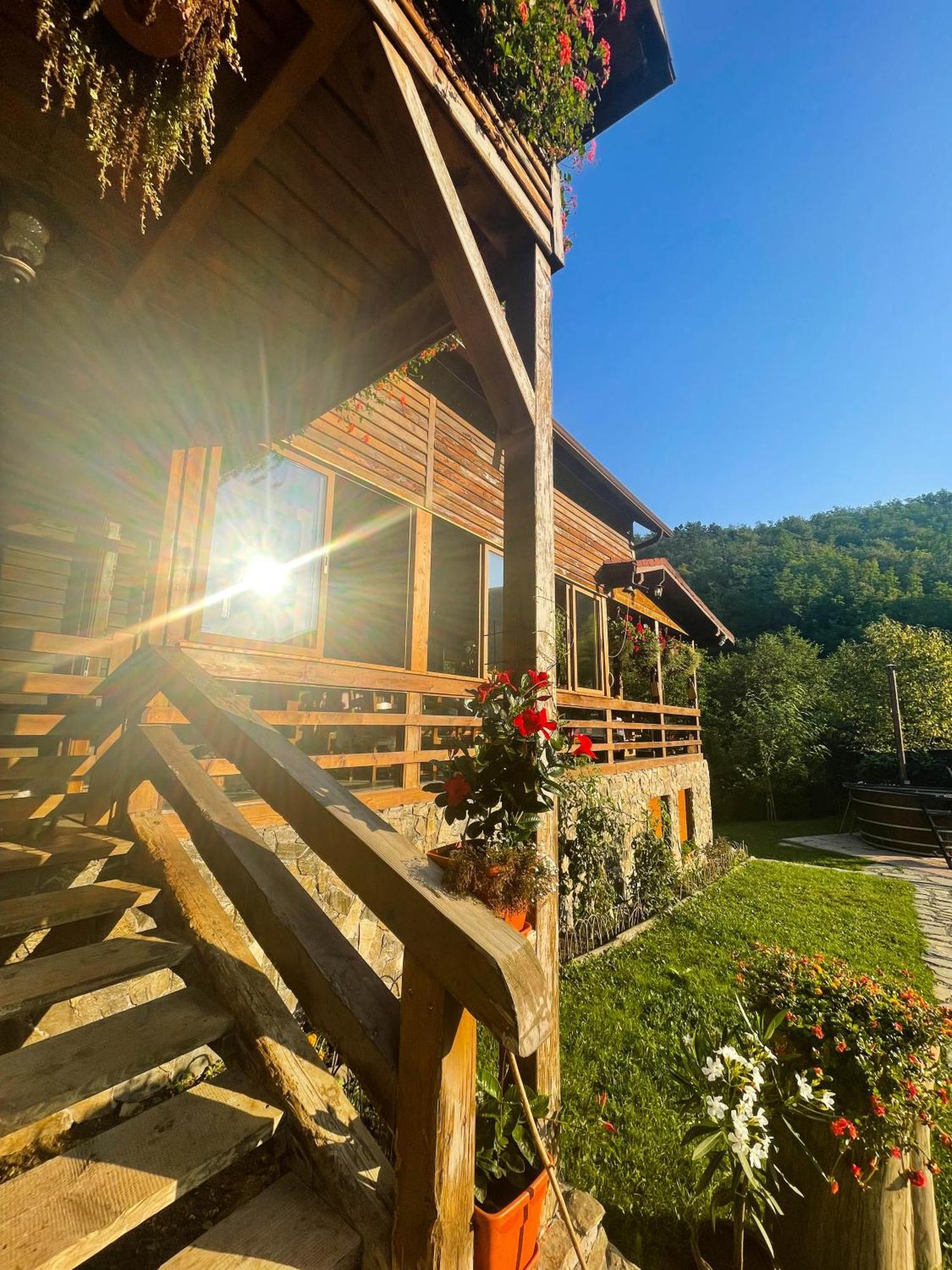 Cabana La Domnu' De Pe Vale Villa Aiud Buitenkant foto