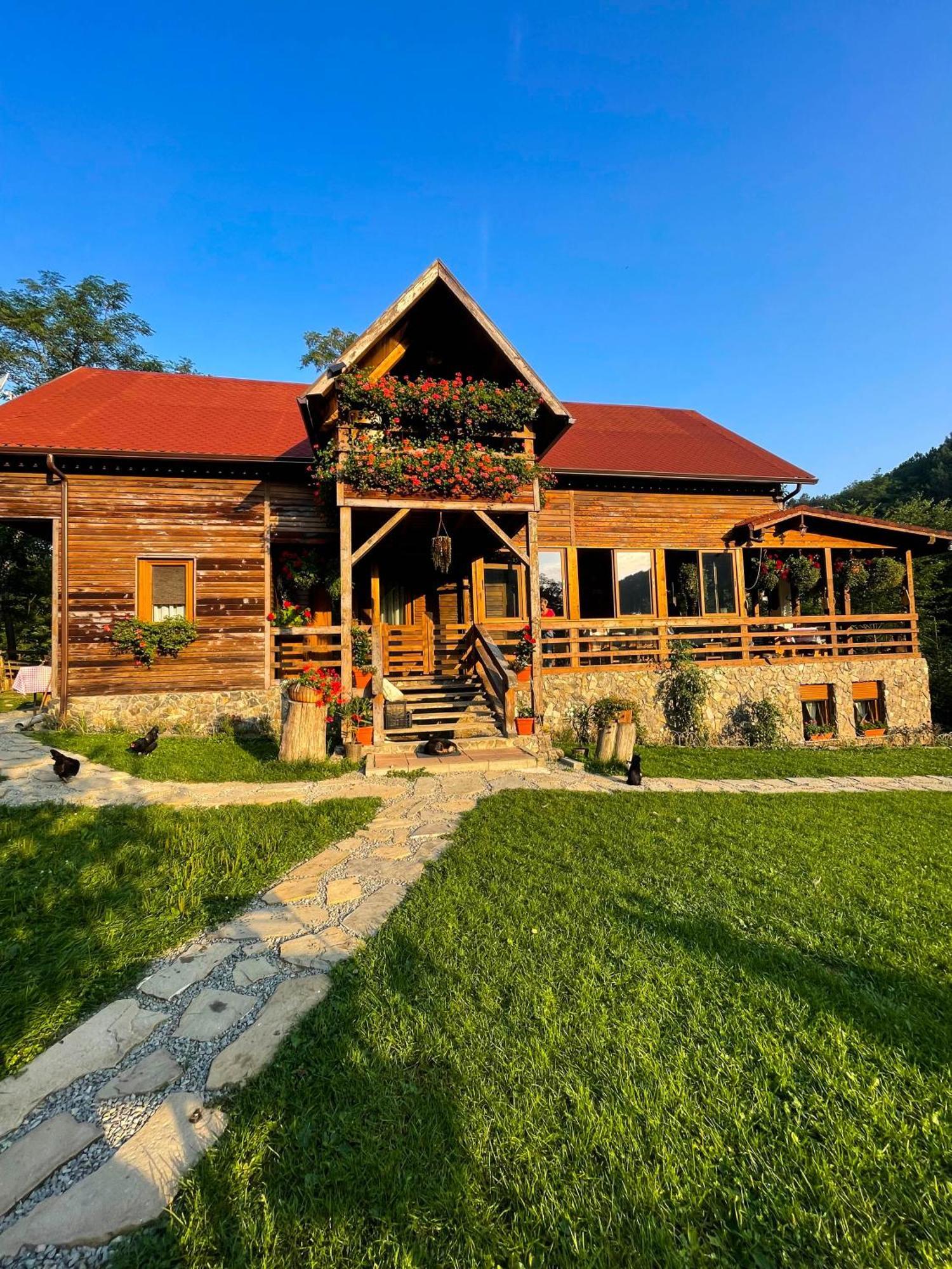 Cabana La Domnu' De Pe Vale Villa Aiud Buitenkant foto